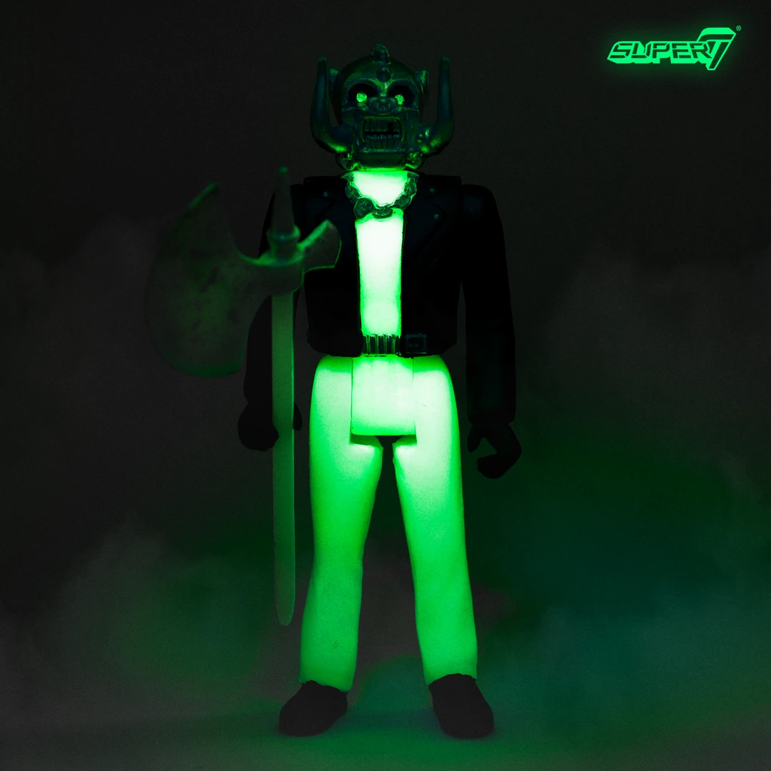 Super7 Music Motorhead ReAction Figure - Warpig (Glow In The Dark) 4 Super7 Music Motorhead ReAction Figure - Warpig (Glow In The Dark)