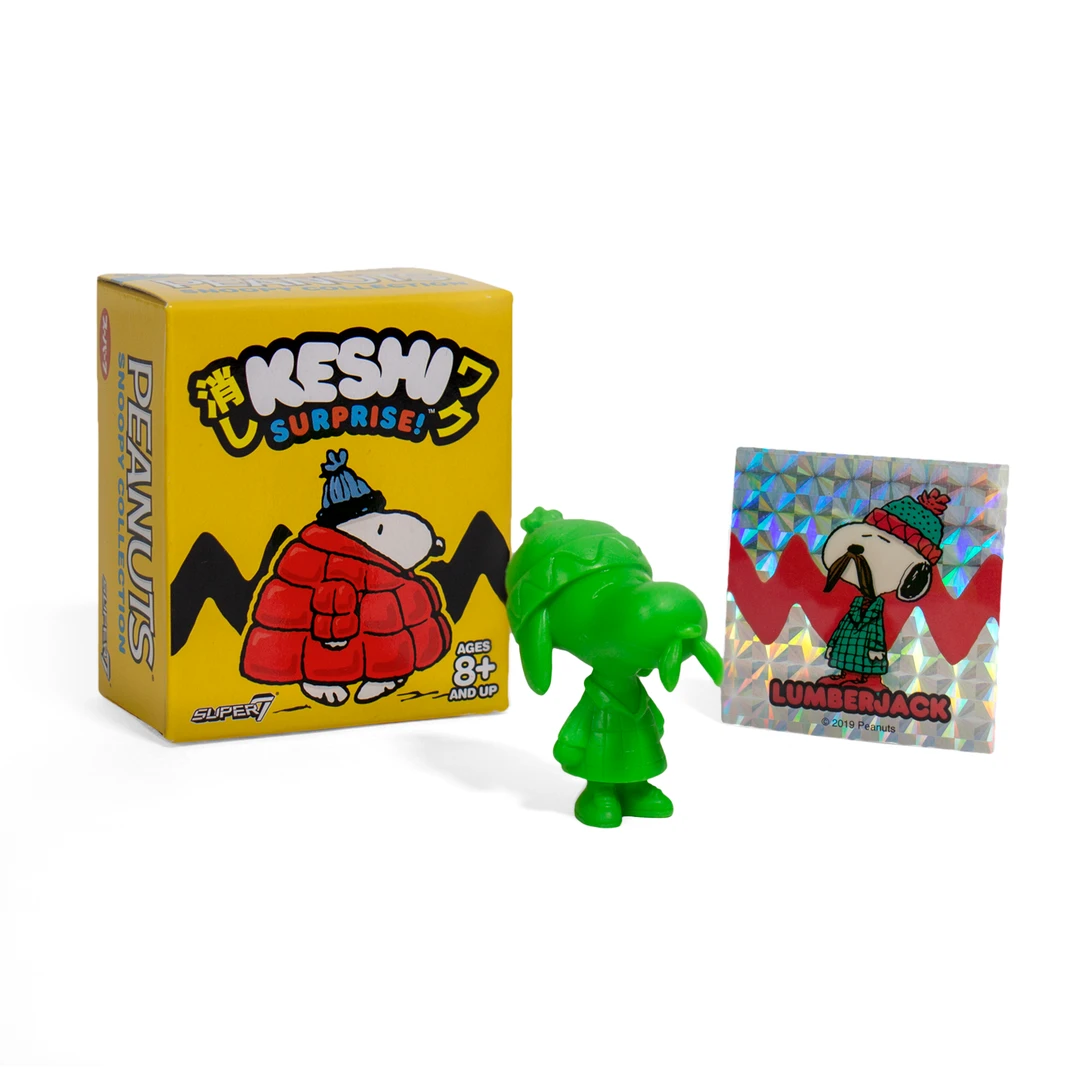 Super7 Peanuts Keshi Surprise - Snoopy Assortment Flat 5 Super7 Peanuts Keshi Surprise - Snoopy Assortment Flat