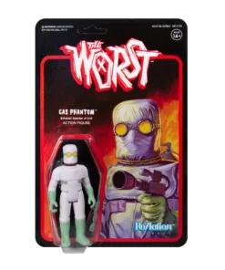 Super7 Online store 47 Super7 The Worst ReAction Figure - Gas Phantom Wide Release Color