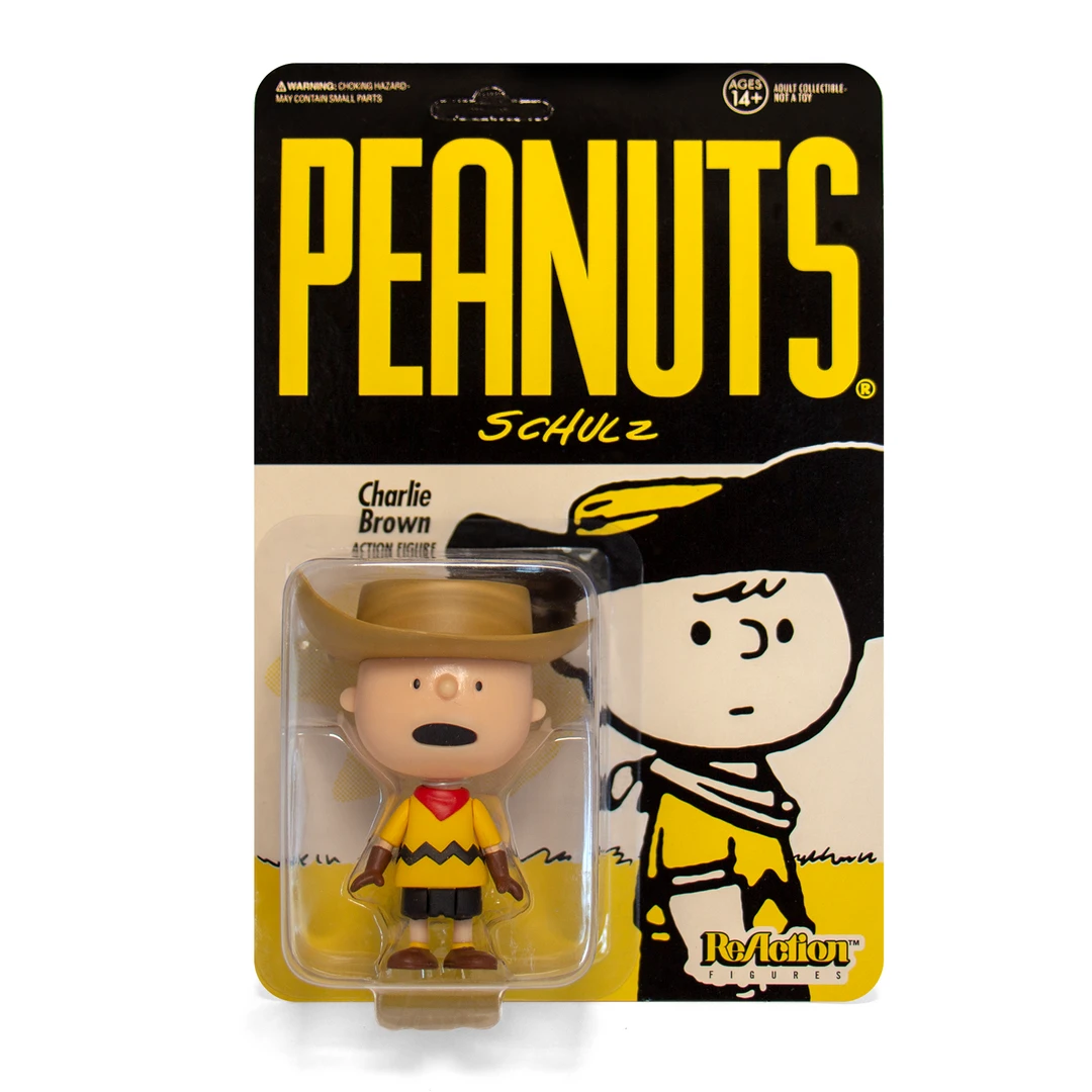 Super7 Peanuts ReAction Figure - Cowboy Charlie Brown 3 Super7 Peanuts ReAction Figure - Cowboy Charlie Brown