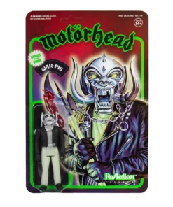 Super7 Music Motorhead ReAction Figure - Warpig (Glow In The Dark)