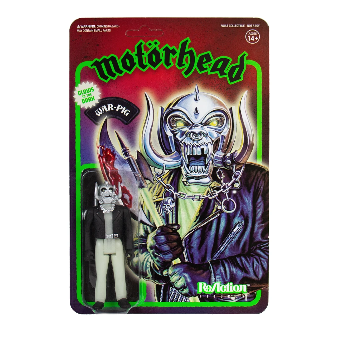 Super7 Music Motorhead ReAction Figure - Warpig (Glow In The Dark) 3 Super7 Music Motorhead ReAction Figure - Warpig (Glow In The Dark)