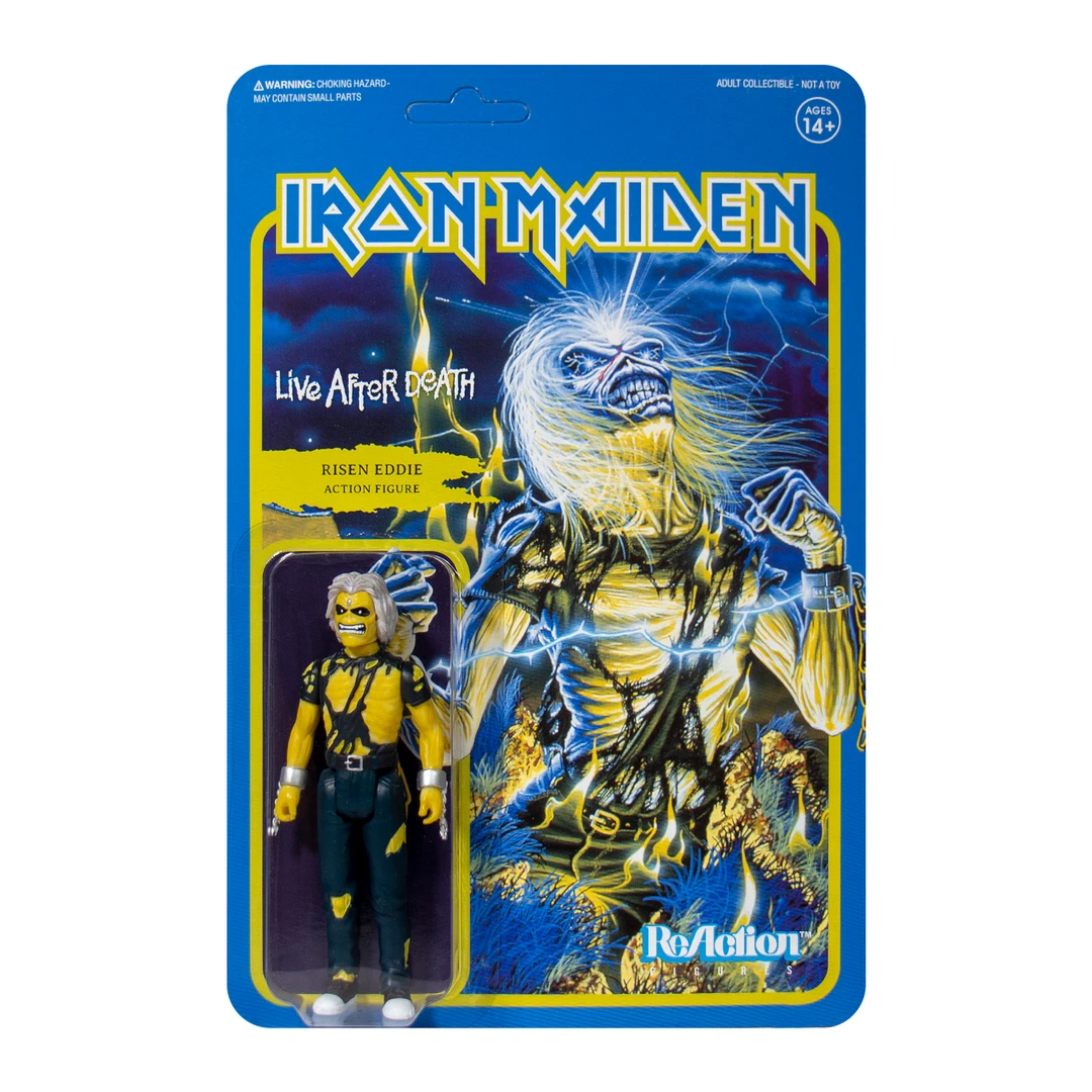 Super7 Iron Maiden ReAction Figure - Live After Death (Album Art) 3 Super7 Iron Maiden ReAction Figure - Live After Death (Album Art)