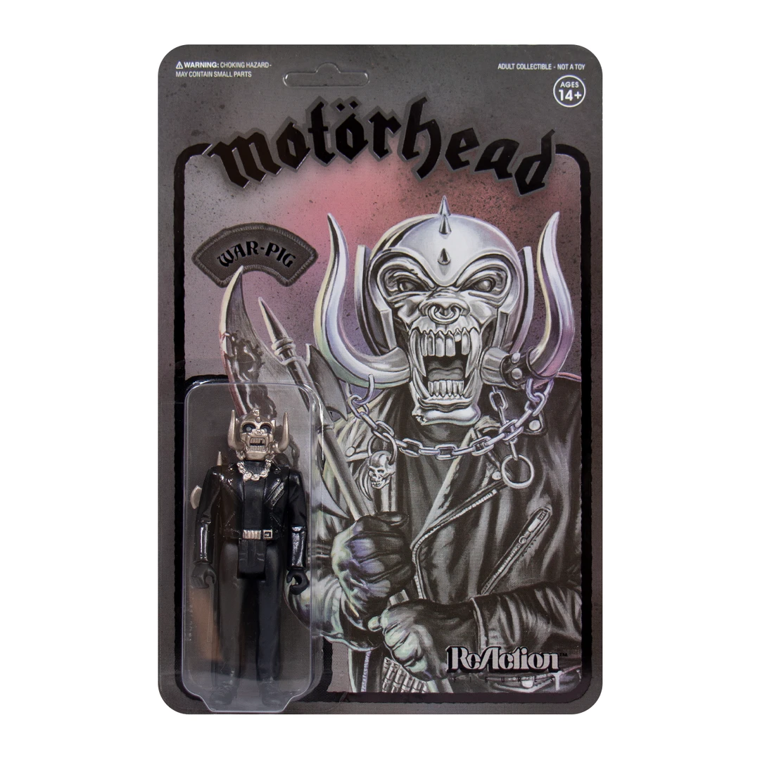 Super7 Motorhead Warpig ReAction Figure (Black Series) 3 Super7 Motorhead Warpig ReAction Figure (Black Series)