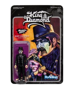 Super7 King Diamond ReAction Figure - King Diamond Top Hat Music