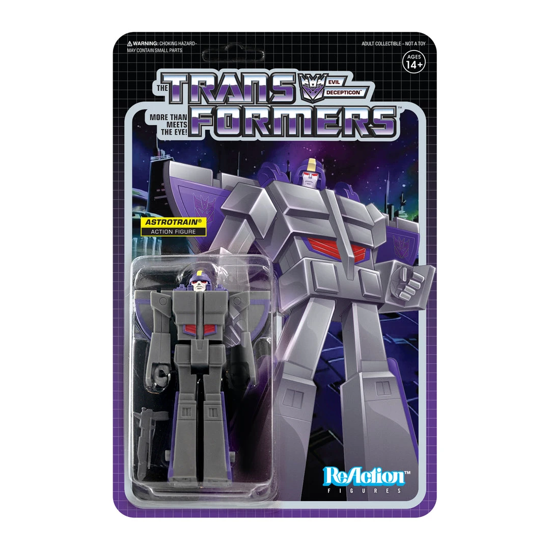 Super7 Transformers ReAction Figure Wave 2 - Astrotrain Movies & TV 3 Super7 Transformers ReAction Figure Wave 2 - Astrotrain Movies & TV