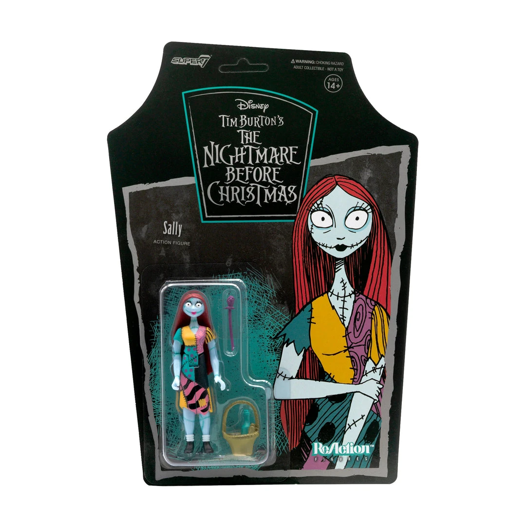 Super7 Tim Burton's The Nightmare Before Christmas ReAction Figures Wave 1 - Sally Movies & TV 3 Super7 Tim Burton's The Nightmare Before Christmas ReAction Figures Wave 1 - Sally Movies & TV