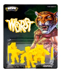 Super7 Online store 56 Super7 The Worst Keshi Pack A - Red Tiger, Captain Deadstar, Frankenghost (Yellow)