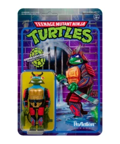 Super7 Teenage Mutant Ninja Turtles ReAction Figures Wave 3 - Samurai Leonardo