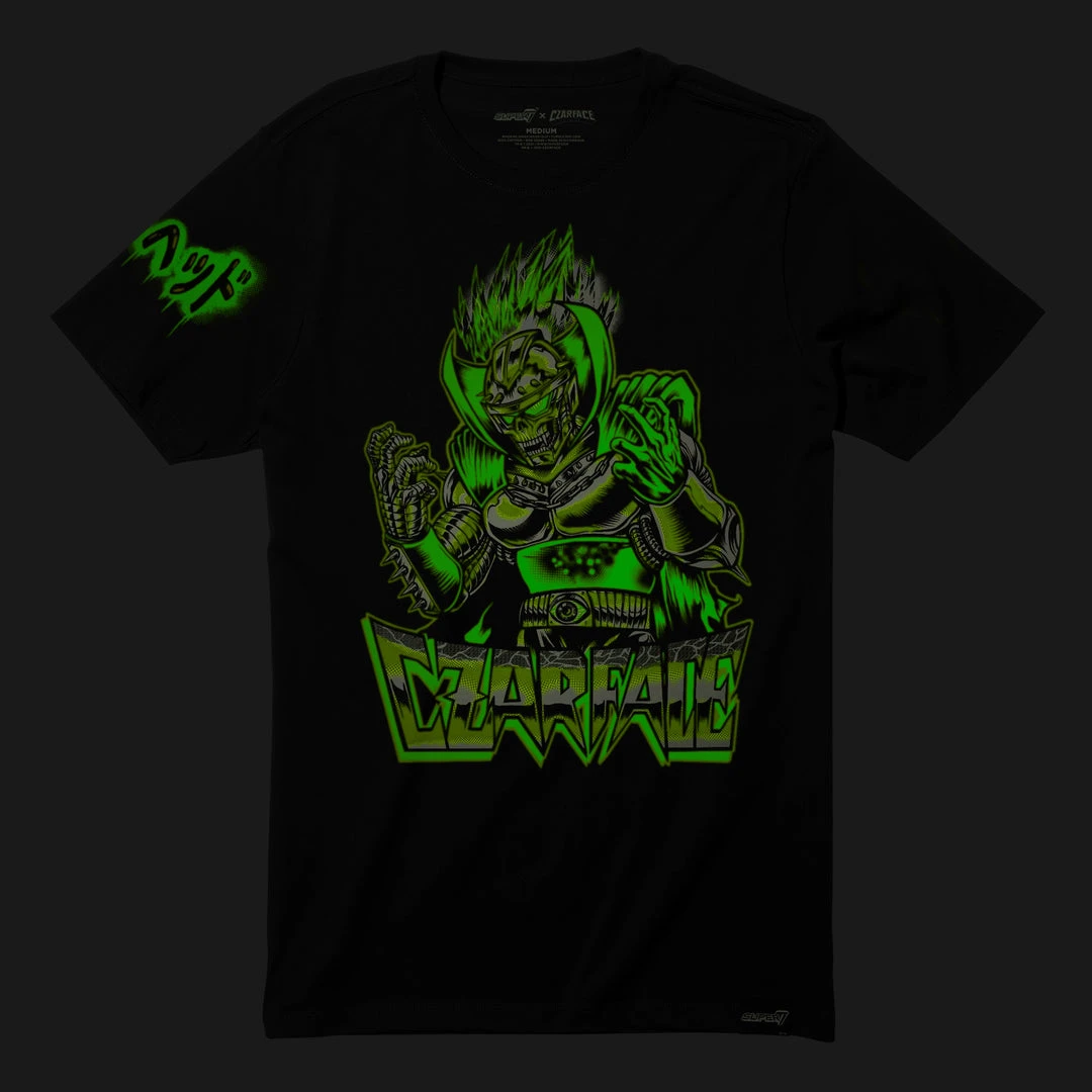 Super7 Czarface T-Shirt - Glow-In-The-Dark Music 4 Super7 Czarface T-Shirt - Glow-In-The-Dark Music