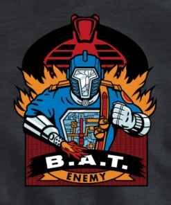 Super7 Movies & TV G.I. Joe - Cobra B.A.T. T-shirt
