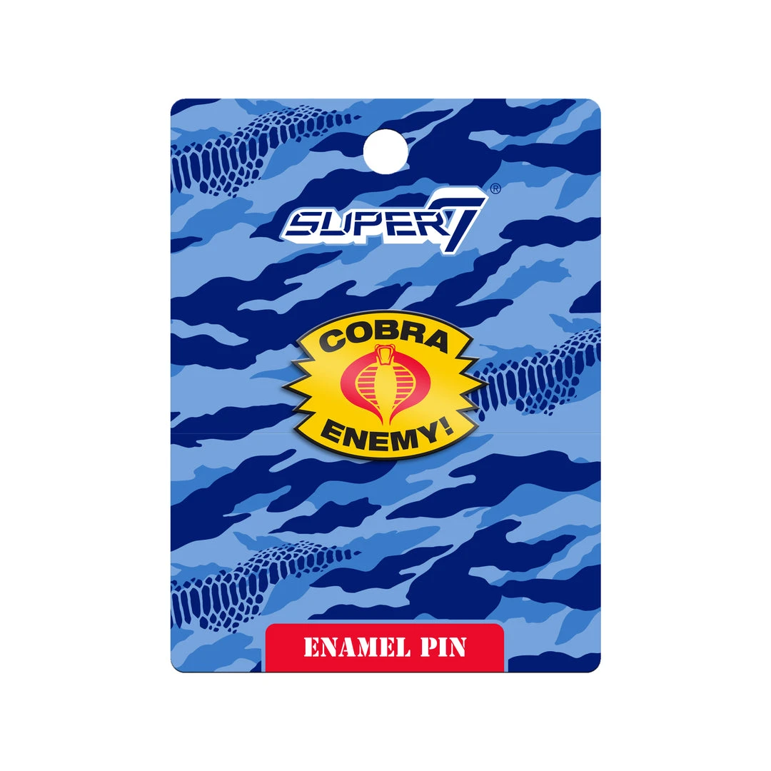 Super7 Movies & TV G.I. Joe - Hasbro Cobra Enemy Enamel Pin 3 Super7 Movies & TV G.I. Joe - Hasbro Cobra Enemy Enamel Pin