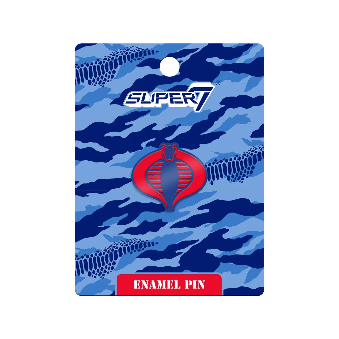 Super7 Movies & TV G.I. Joe - Hasbro Cobra Logo Enamel Pin 3 Super7 Movies & TV G.I. Joe - Hasbro Cobra Logo Enamel Pin