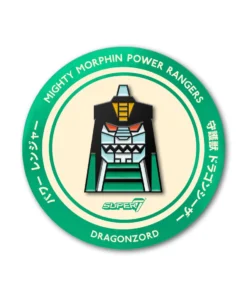 Super7 Mighty Morphin Power Rangers Enamel Pin - Dragonzord