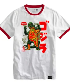 Super7 Online store 15 Super7 Toho T-Shirt - Anatomical Godzilla Ringer