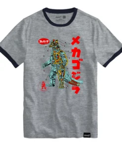 Super7 Online store 17 Super7 Toho T-Shirt - Anatomical Mechagodzilla Ringer