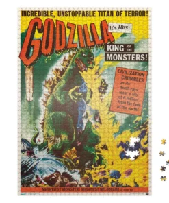 Super7 Toho Puzzle - Godzilla King Of Monsters (U.S. Release One Sheet Poster)