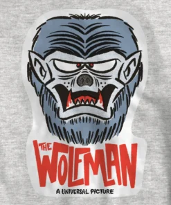Super7 Universal Monsters T-Shirt - FreakyFaces The Wolf Man