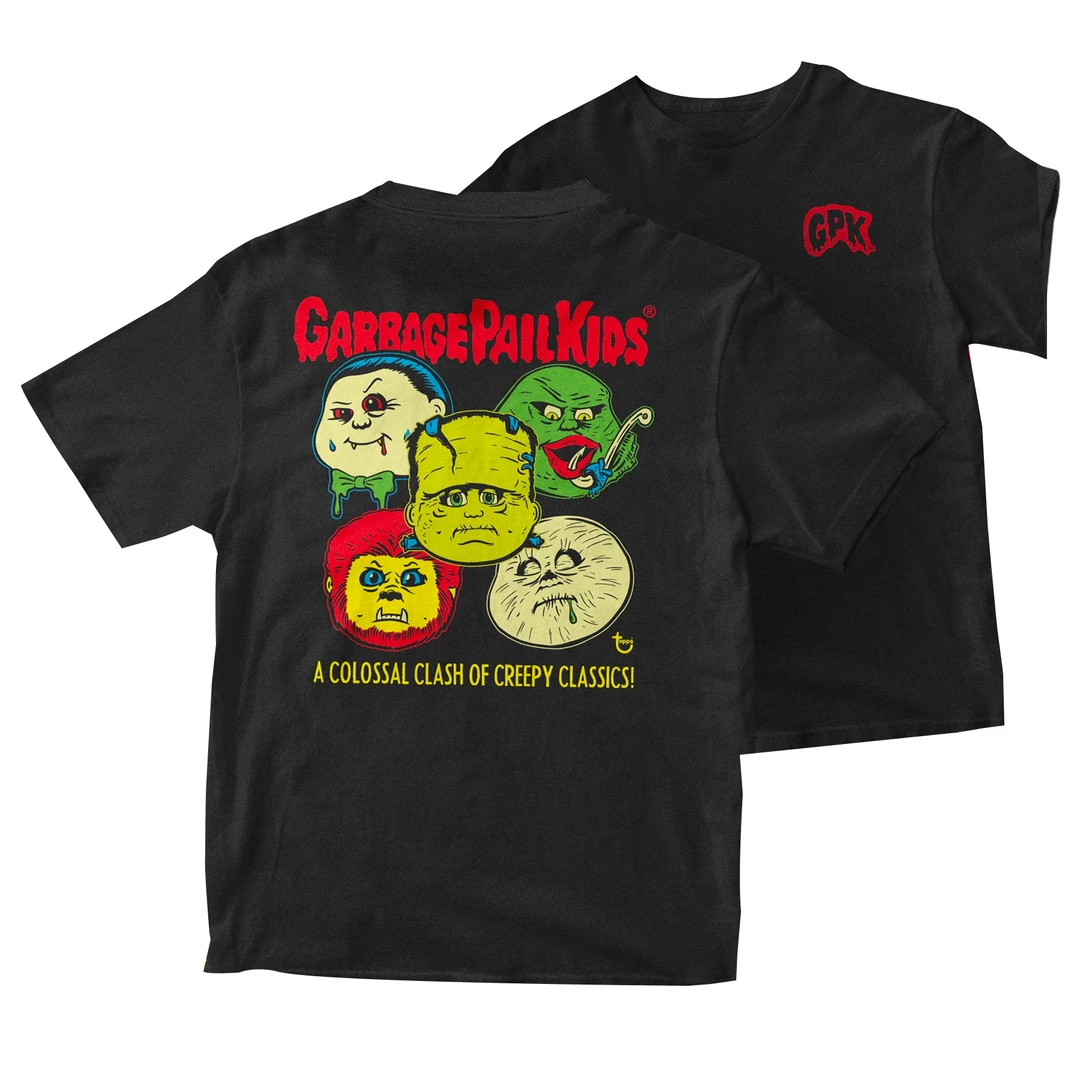 Super7 Universal Monsters X Garbage Pail Kids T-shirt - Creepy Classics 3 Super7 Universal Monsters X Garbage Pail Kids T-shirt - Creepy Classics