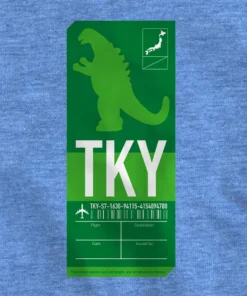 Super7 Toho T-Shirt - Godzilla Ticket