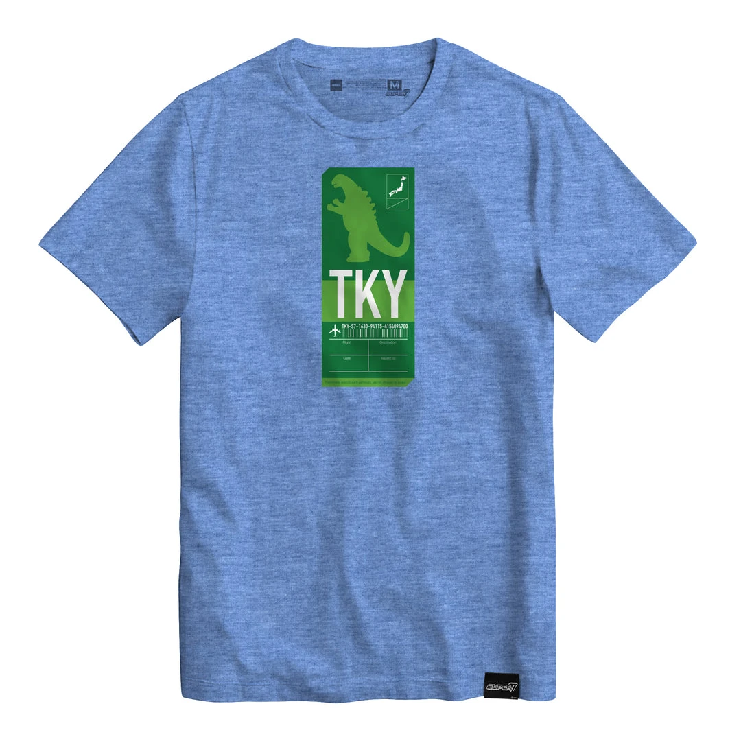 Super7 Toho T-Shirt - Godzilla Ticket 3 Super7 Toho T-Shirt - Godzilla Ticket
