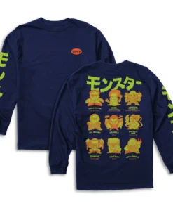 Super7 Universal Monsters Long Sleeve T-shirt - Keshi Monsters