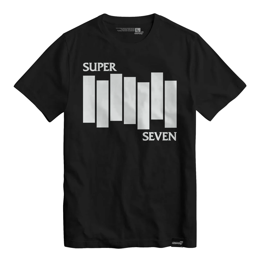Super7 T-Shirt - Flag (Black) 3 Super7 T-Shirt - Flag (Black)