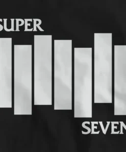 Super7 T-Shirt - Flag (Black) 5 Super7 T-Shirt - Flag (Black)