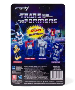 Super7 Transformers ReAction Figure - Starscream Movies & TV 7 Super7 Transformers ReAction Figure - Starscream Movies & TV