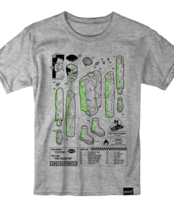 Super7 Universal Monsters T-Shirt - Frankenstein Instructions