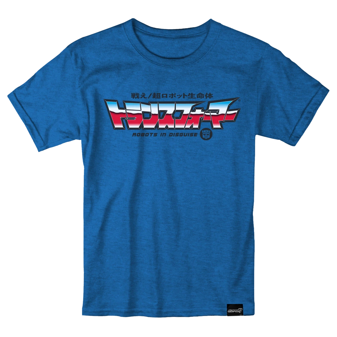 Super7 Transformers T-Shirt - Japanese Logo 3 Super7 Transformers T-Shirt - Japanese Logo