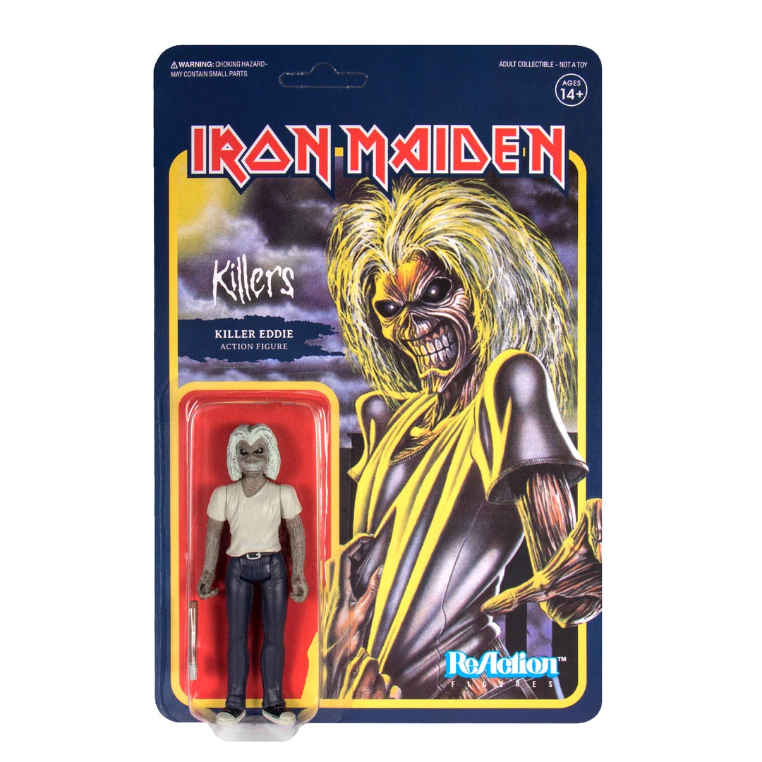 Super7 Iron Maiden ReAction Figure - Killers Eddie 3 Super7 Iron Maiden ReAction Figure - Killers Eddie