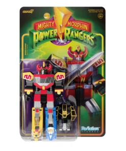 Super7 Mighty Morphin Power Rangers Reaction Figure Wave 1 - Megazord Movies & TV