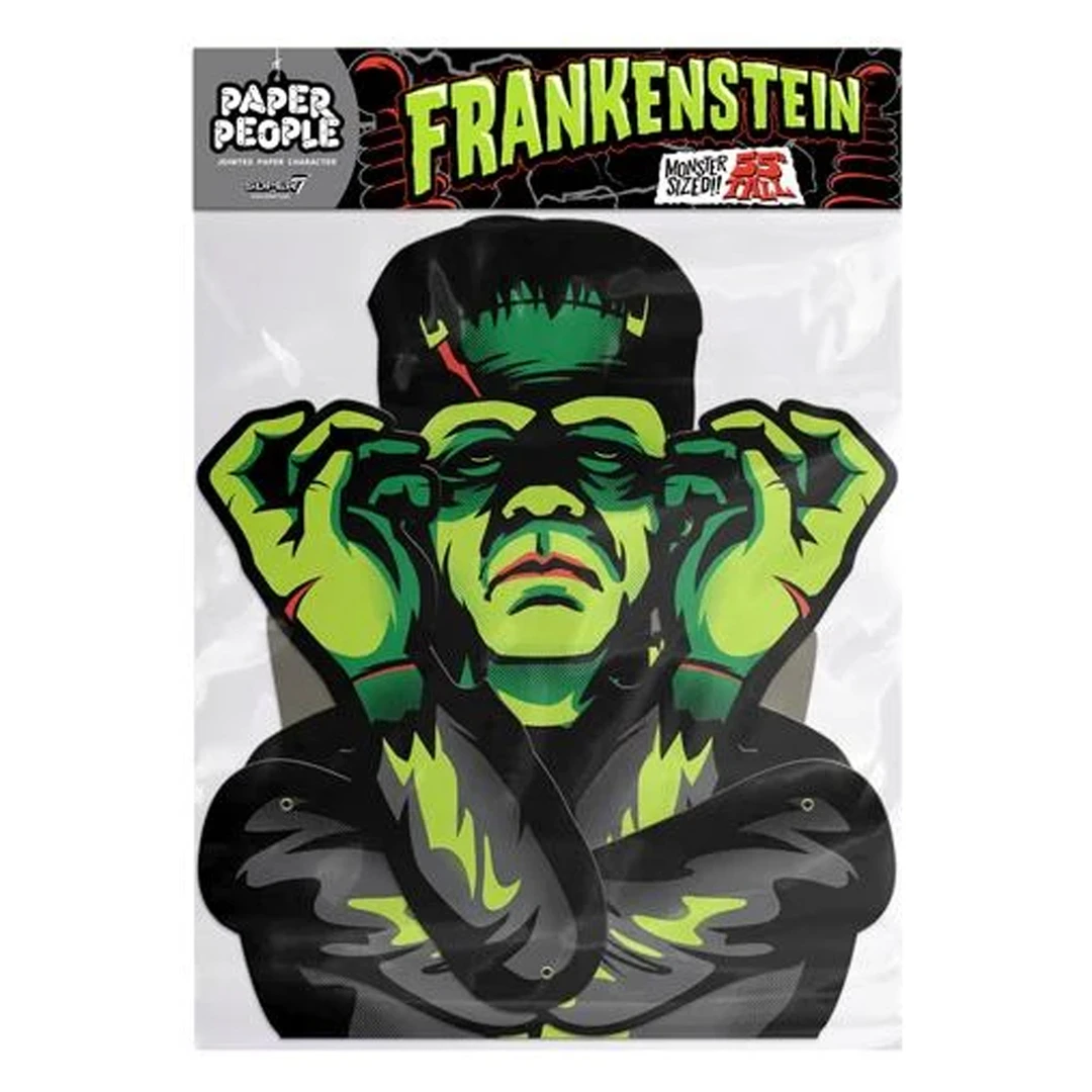 Super7 Universal Monsters Paper People - Frankenstein 3 Super7 Universal Monsters Paper People - Frankenstein