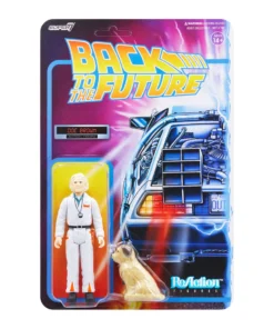 Super7 Movies & TV Back To The Future ReAction Figure Wave 2 - Doc Brown