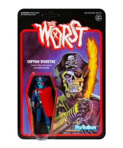 Super7 Online store 54 Super7 The Worst ReAction Figure - Captain Deadstar (Color 3)