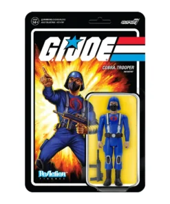 Super7 G.I. Joe ReAction Figures Wave 1 - Cobra Trooper H-back (Tan) Movies & TV