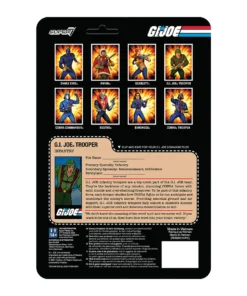 Super7 G.I. Joe ReAction Figures Wave 1 - Greenshirt (Pink)