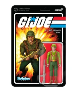 Super7 G.I. Joe ReAction Figures Wave 1 - Greenshirt (Tan) Movies & TV
