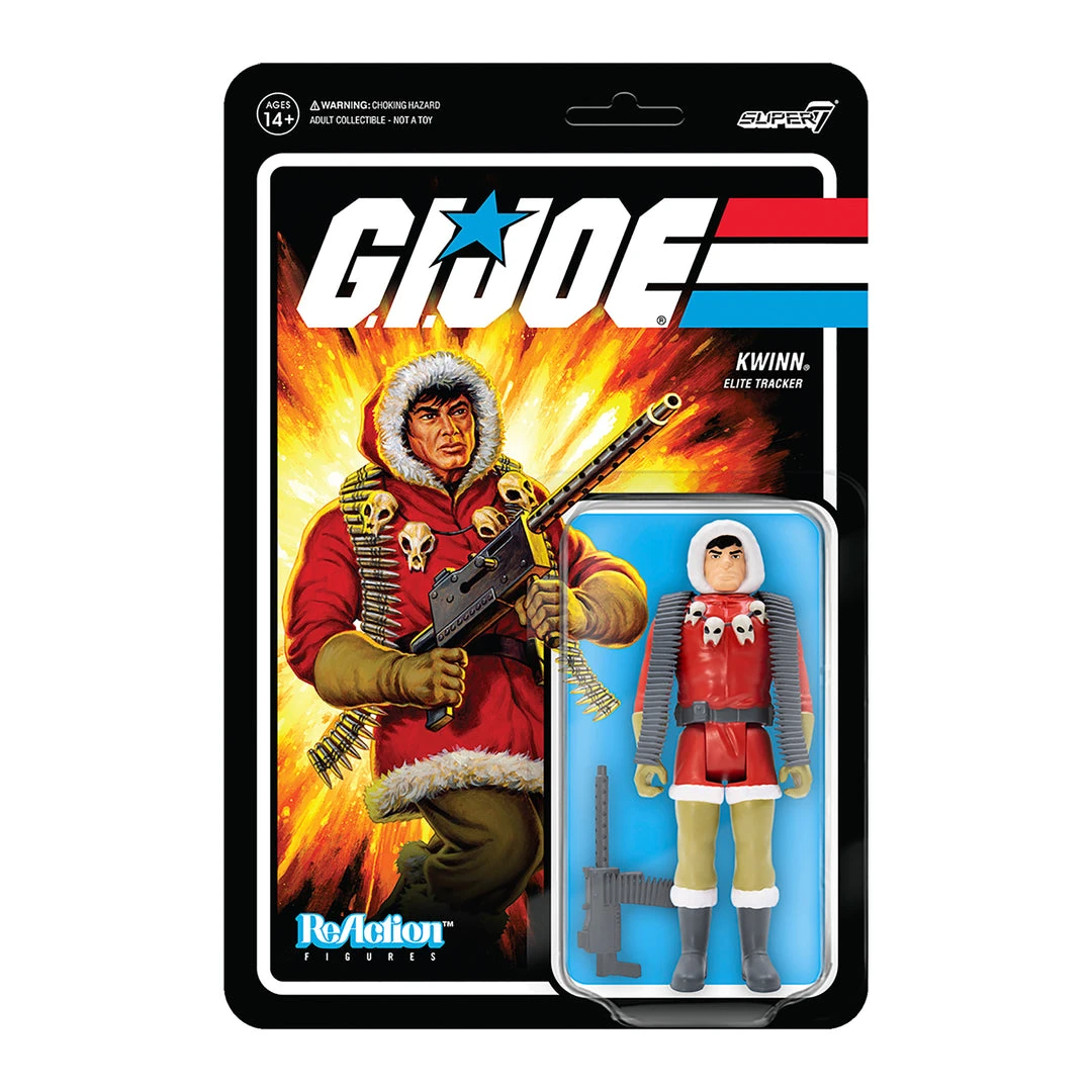 Super7 Movies & TV G.I. Joe ReAction Figures Wave 1 - Kwinn 3 Super7 Movies & TV G.I. Joe ReAction Figures Wave 1 - Kwinn