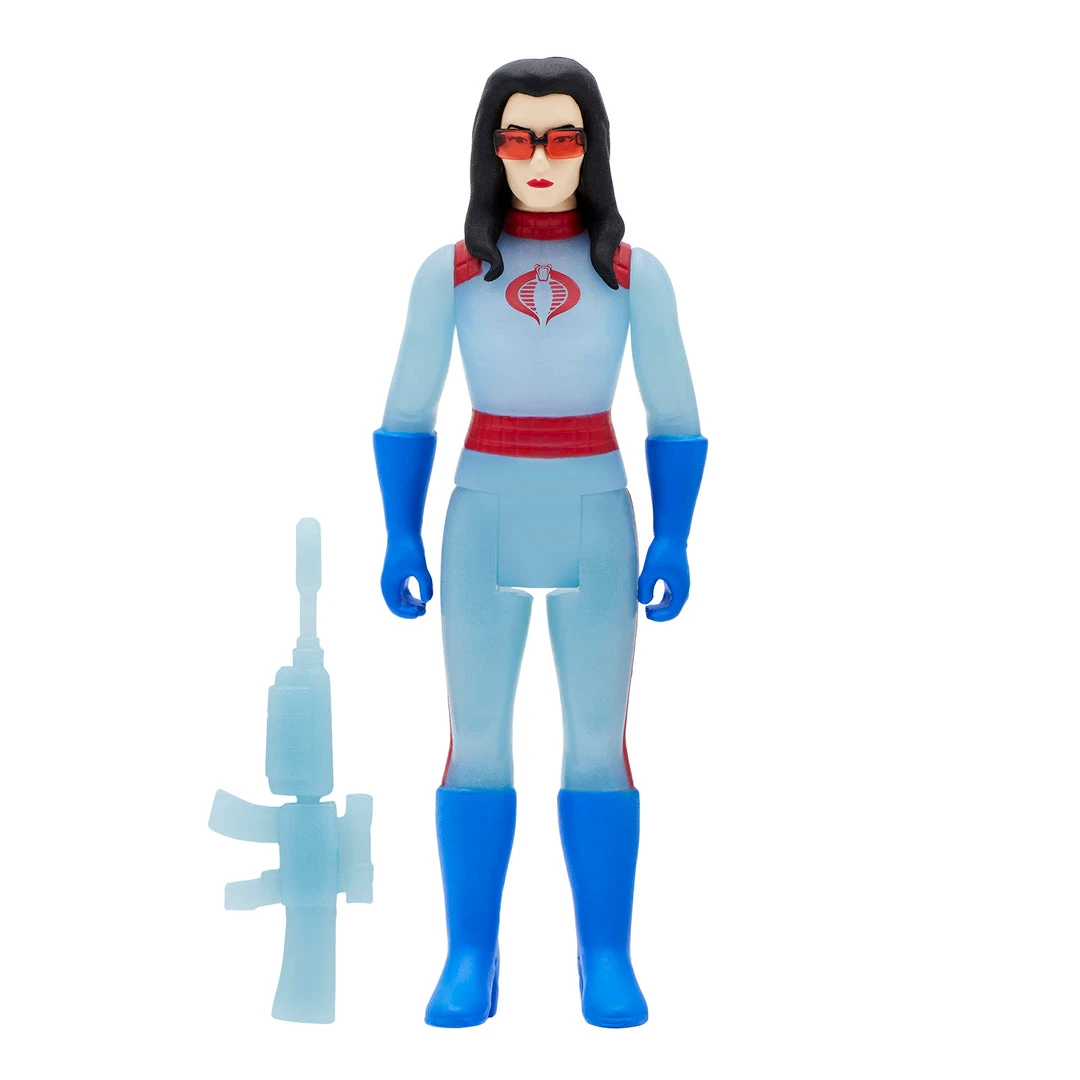 Super7 Movies & TV G.I. Joe ReAction Figures Wave 1b - Baroness (Glow Patrol) 4 Super7 Movies & TV G.I. Joe ReAction Figures Wave 1b - Baroness (Glow Patrol)