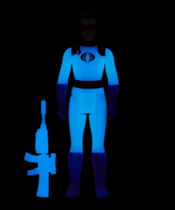 Super7 Movies & TV G.I. Joe ReAction Figures Wave 1b - Baroness (Glow Patrol) 8 Super7 Movies & TV G.I. Joe ReAction Figures Wave 1b - Baroness (Glow Patrol)