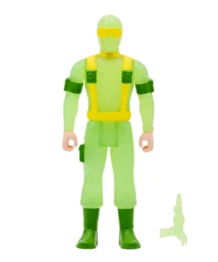 Super7 Movies & TV G.I. Joe ReAction Figures Wave 1b - Snake Eyes (Glow Patrol)