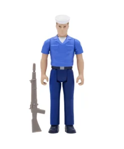 Super7 G.I. Joe ReAction Figures Wave 2 - Blueshirt Clean-Shaven (Pink)