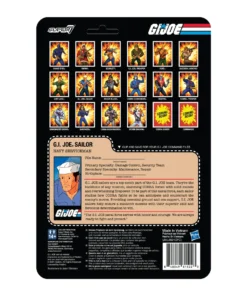 Super7 G.I. Joe ReAction Figures Wave 2 - Blueshirt Clean-Shaven (Pink) 7 Super7 G.I. Joe ReAction Figures Wave 2 - Blueshirt Clean-Shaven (Pink)