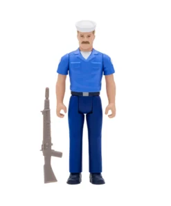 Super7 Movies & TV G.I. Joe ReAction Figures Wave 2 - Blueshirt Mustache (Pink)
