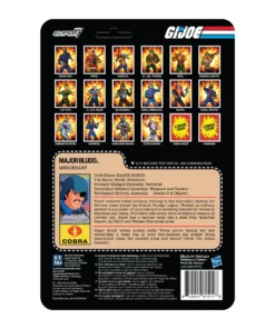 Super7 G.I. Joe ReAction Figures Wave 2 - Major Bludd Movies & TV 7 Super7 G.I. Joe ReAction Figures Wave 2 - Major Bludd Movies & TV
