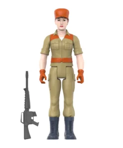 Super7 G.I. Joe ReAction Figures Wave 3 - Female Combat Engineer Ponytail Hair (Pink) Movies & TV