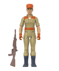 Super7 Movies & TV G.I. Joe ReAction Figures Wave 3 - Female Combat Engineer Ponytail Hair (Tan)