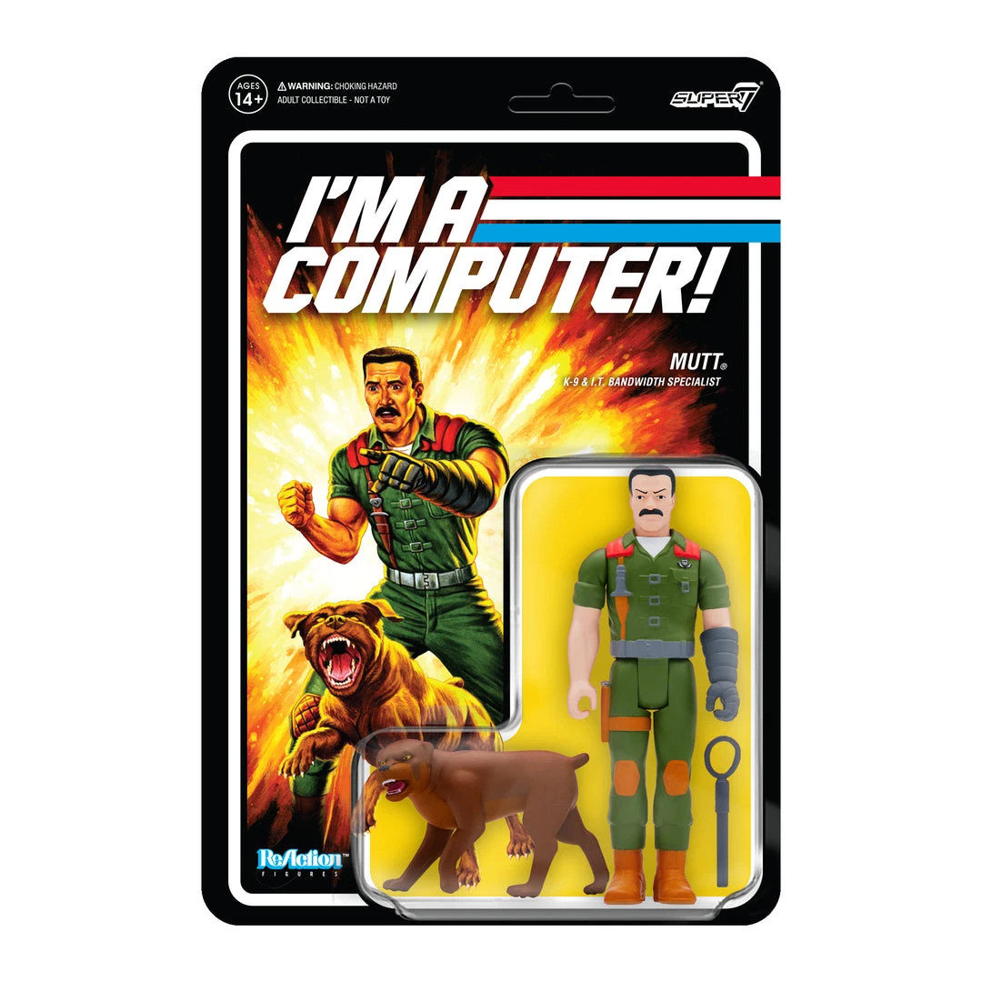 Super7 G.I. Joe ReAction Figures Wave 3 - Mutt PSA 3 Super7 G.I. Joe ReAction Figures Wave 3 - Mutt PSA